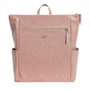Freshly Picked Pink Crocodile Diaper Bag